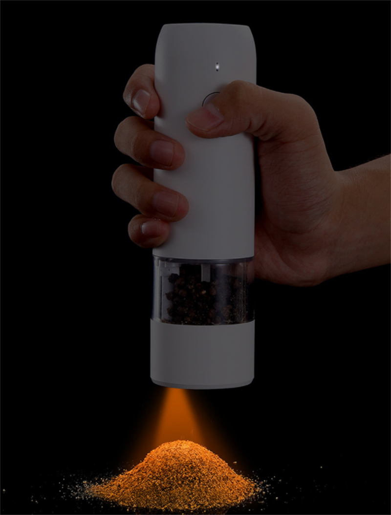Rechargeable Electric Pepper And Salt Grinder Set