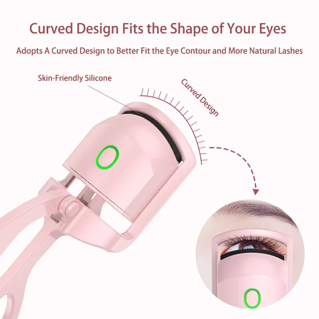 Electric eye lash curler