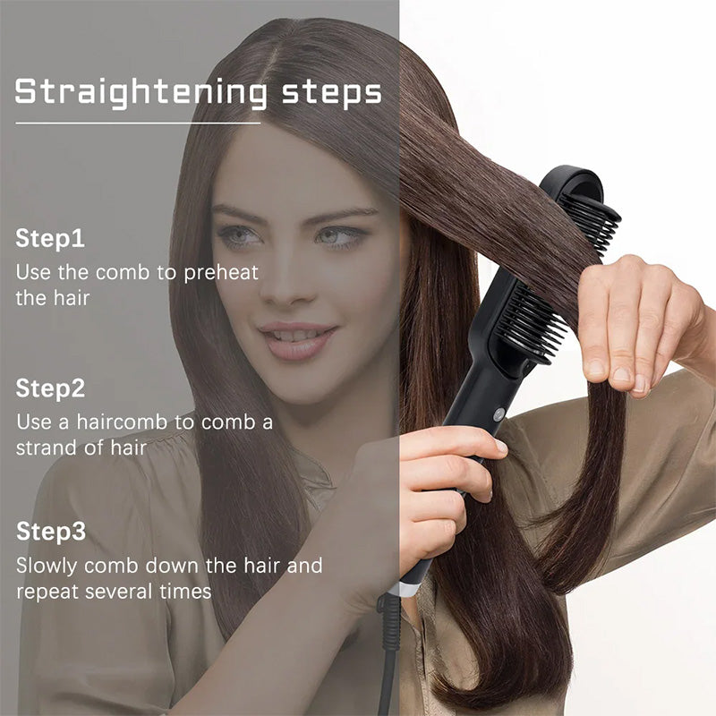 Electric Hair Straightner Comb