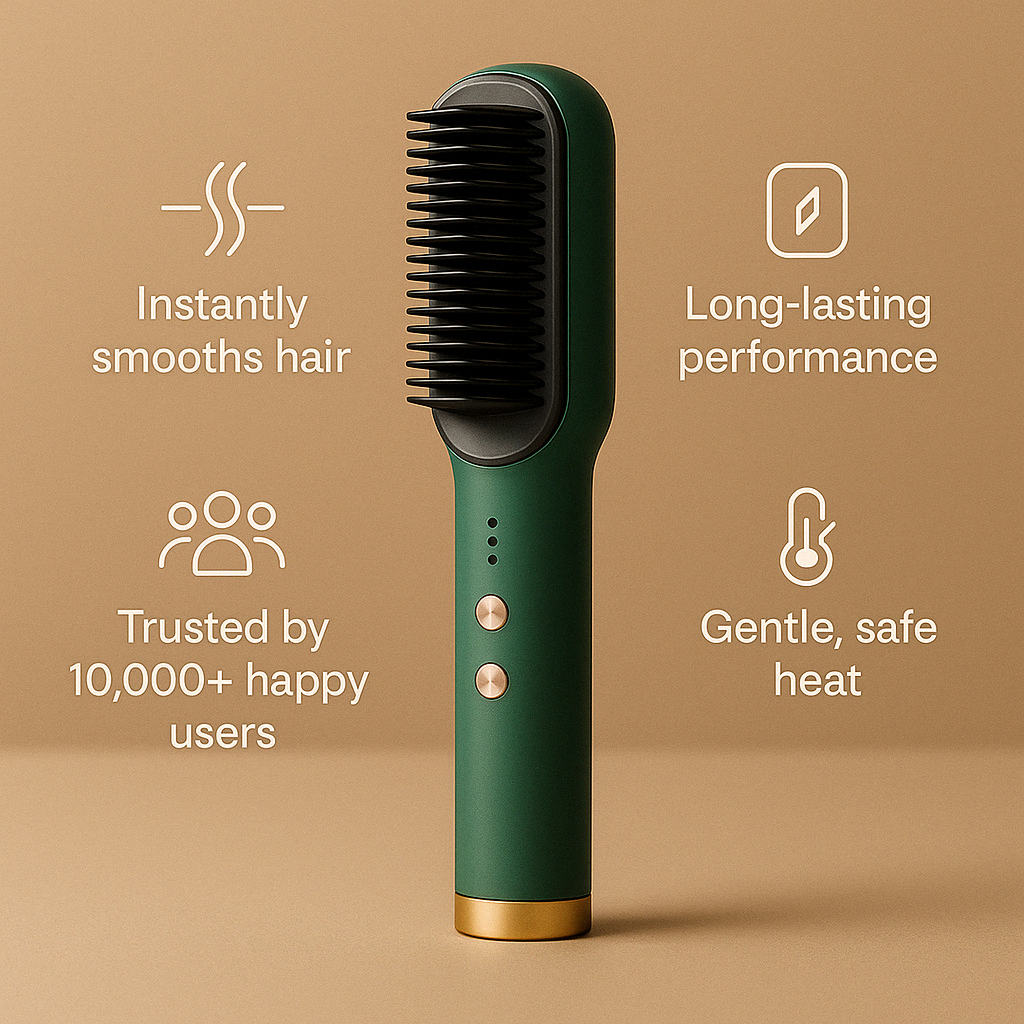 Professional Hair Straightening Comb